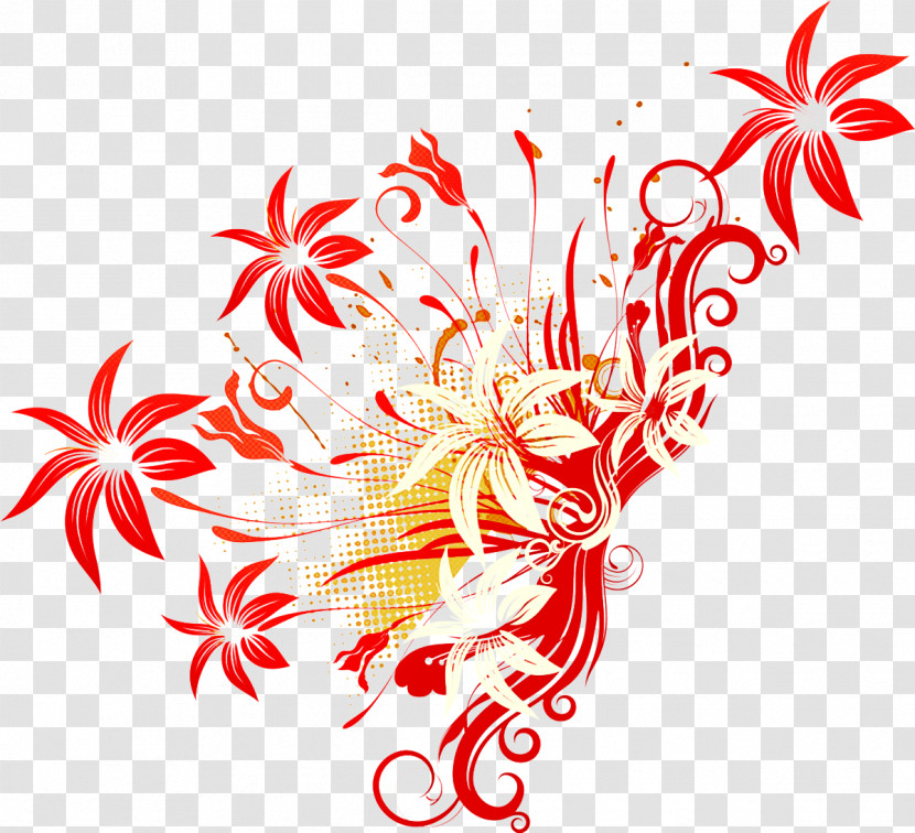 Floral Design Transparent PNG