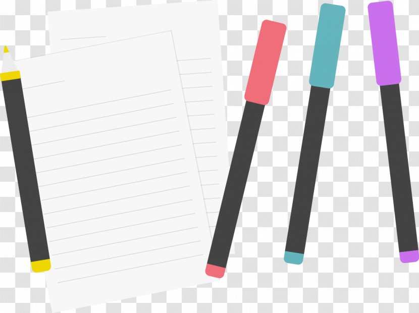 Paper-and-pencil Game - Designer - Pen And Paper Transparent PNG