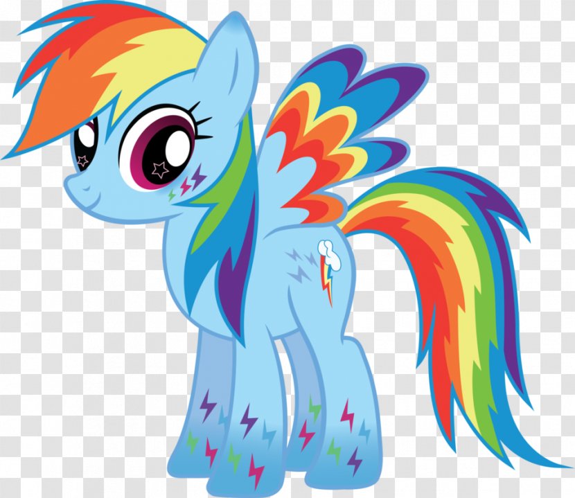 Rainbow Dash Rarity Pinkie Pie Twilight Sparkle Pony - Silhouette Transparent PNG