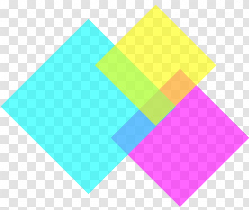 Graphic Design Logo - Yoga Mat - Color Blocks Transparent PNG