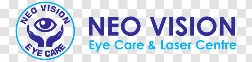 Neo Vision Eye Care Logo Brand Trademark Professional Transparent PNG