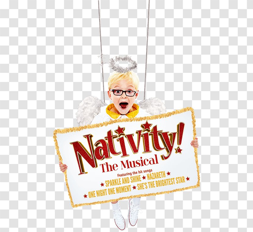 Palace Theatre, Manchester Nativity! The Musical Grand Leeds - Watercolor - Creative Christmas Book Transparent PNG