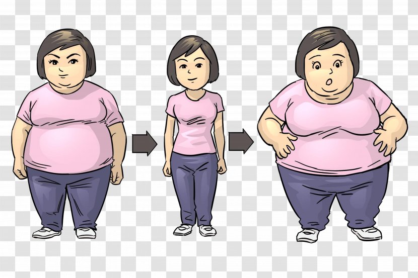 Cartoon Homo Sapiens Obesity Child - Heart Transparent PNG