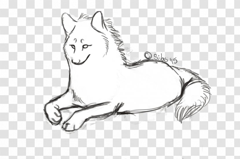 Canidae Dog Line Art Paw Sketch - Wildlife Transparent PNG