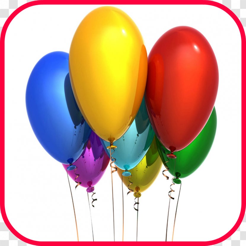 Happy Birthday To You Party Balloon Anniversary - Greeting Note Cards Transparent PNG