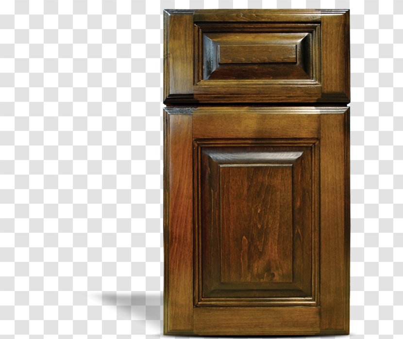 Glaze Door Honey Drawer Cupboard - Furniture - Kitchen Cabinets Transparent PNG