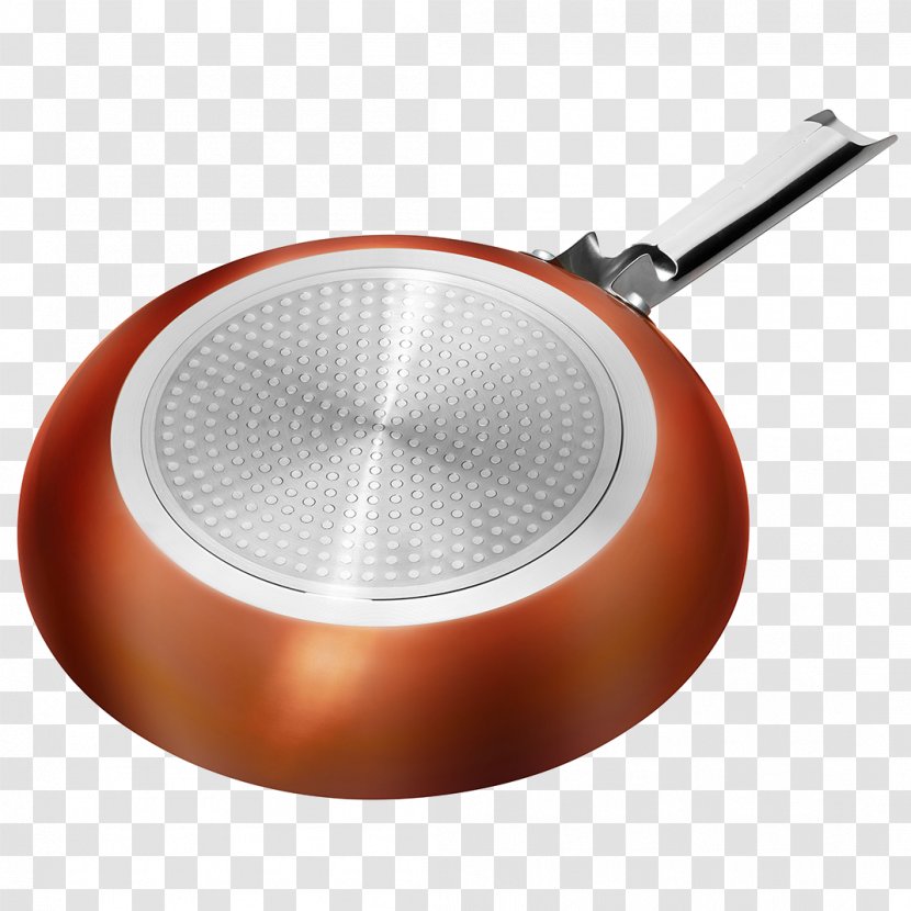 Frying Pan Product Design Aluminium - Braun Transparent PNG