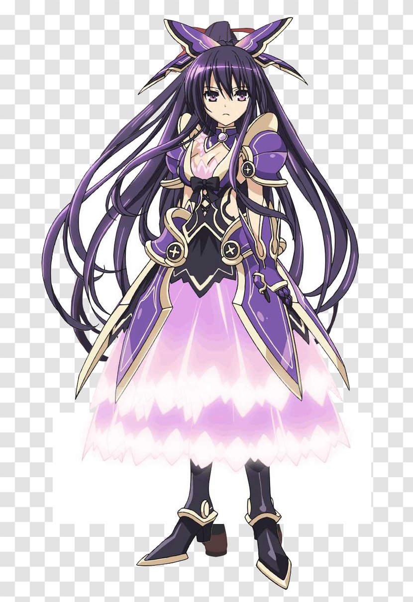 Cosplay Date A Live: Tohka Dead End Costume Wig - Frame Transparent PNG