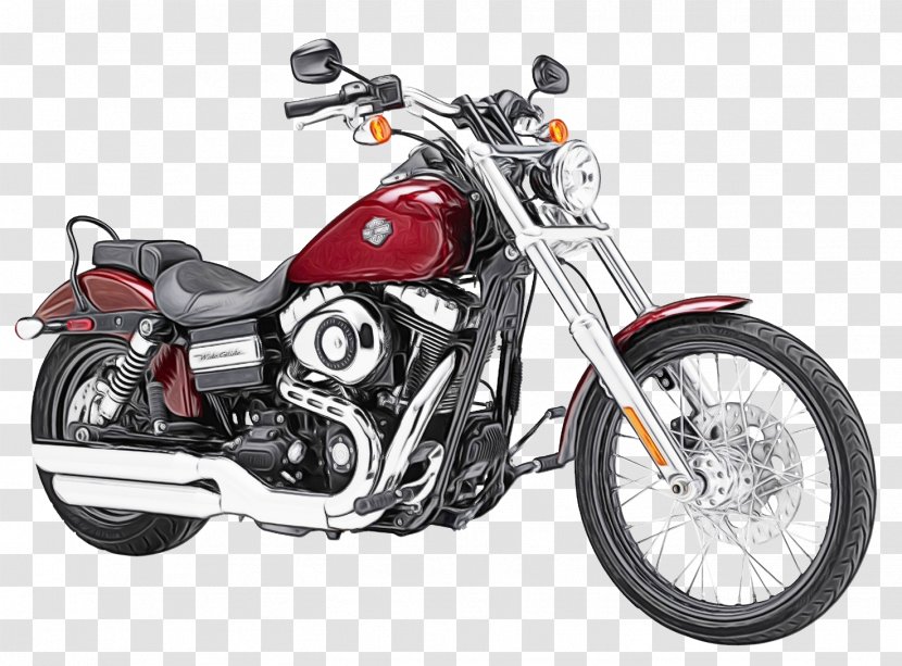 Harley-Davidson Super Glide Custom Motorcycle Dyna - Harleydavidson - Vehicle Transparent PNG