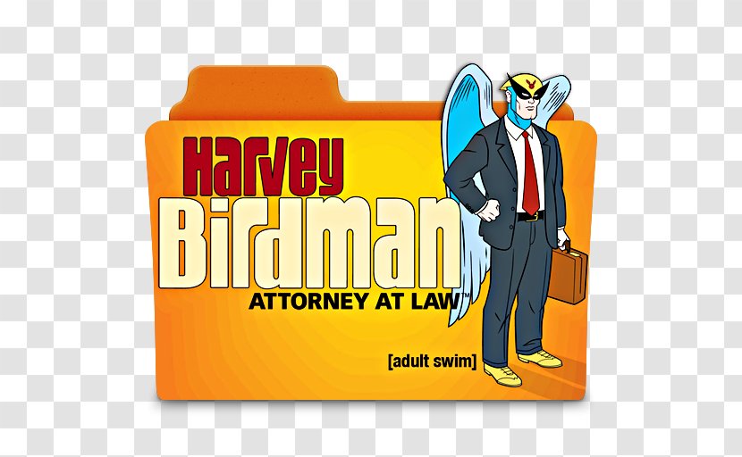 Harvey Birdman Adult Swim Television Show Animated Cartoon - Captain Caveman And The Teen Angels - Lawyer Transparent PNG