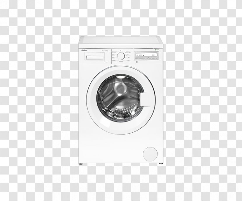 Washing Machines Amica WA 14247 W Frontlader Waschmaschine Clothes Dryer Transparent PNG