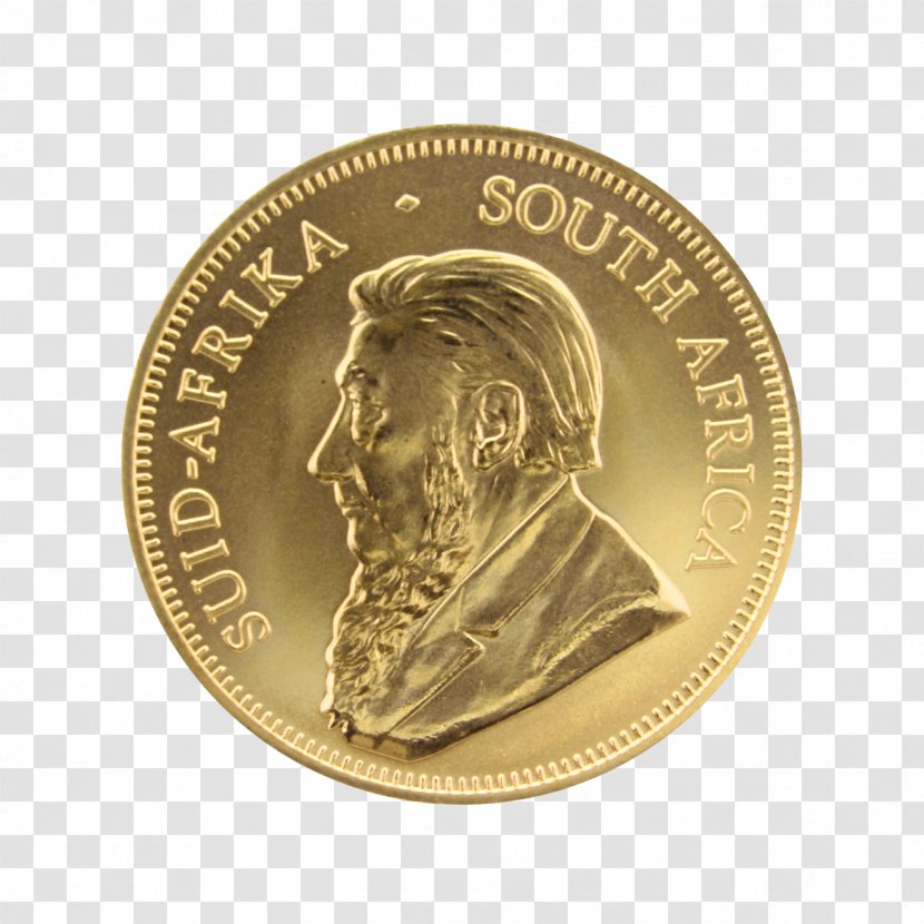 Gold Coin Krugerrand Silver Transparent PNG