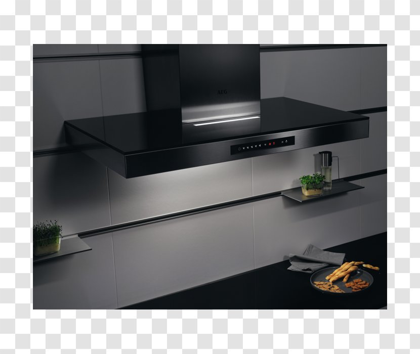 Exhaust Hood AEG Cooking Ranges Home Appliance Industrial Designer - Aeg - Hotte Inox Transparent PNG