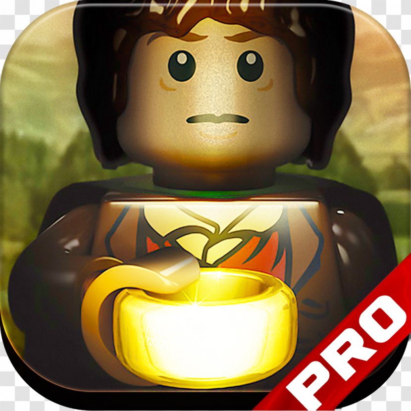 Lego The Lord Of Rings Hobbit Frodo Baggins Gollum - Fellowship Ring Transparent PNG