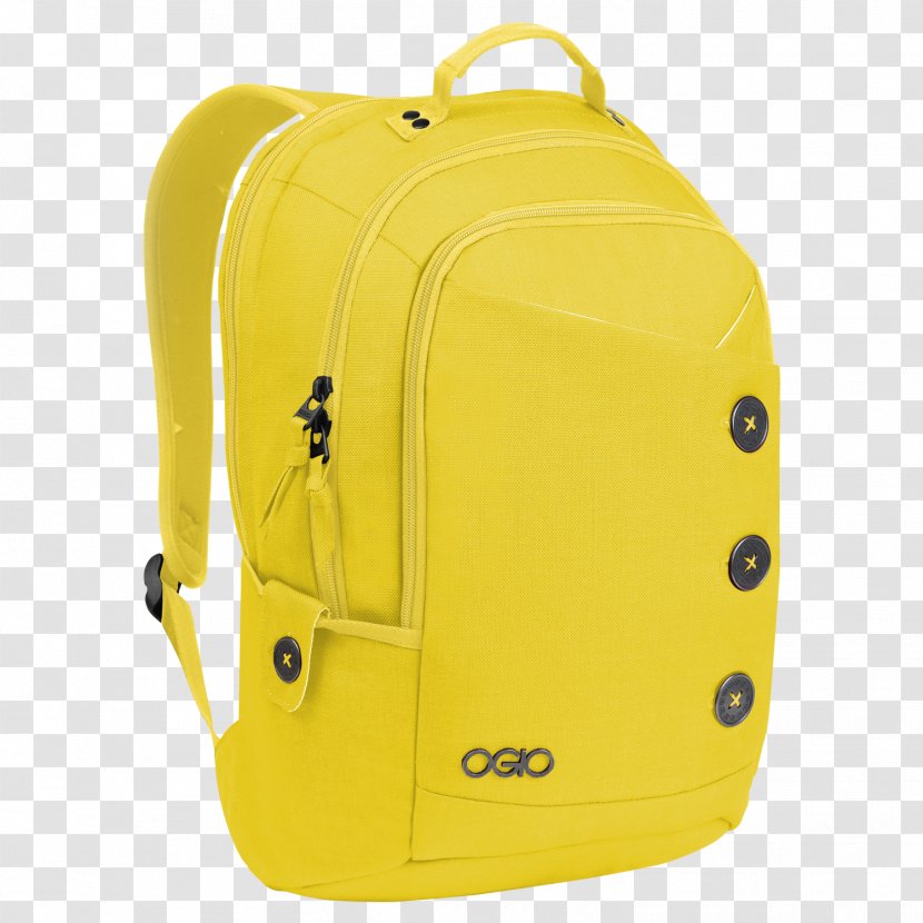 Backpacking OGIO International, Inc. Yellow - Product Design - Backpack Image Transparent PNG