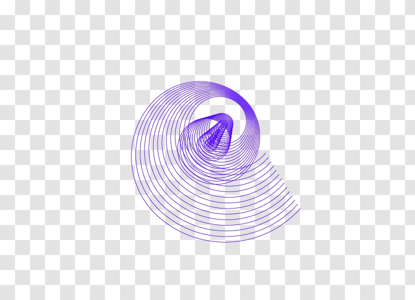 Purple Violet Circle Spiral - Toothbrash Transparent PNG