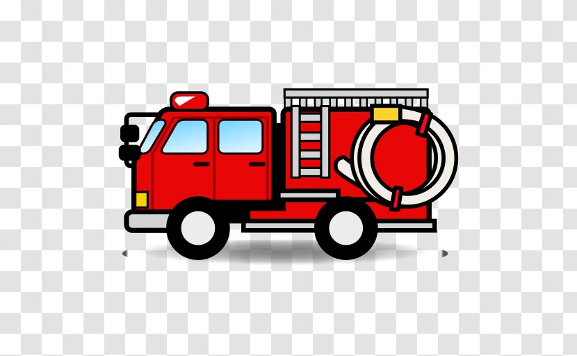 Car Motor Vehicle Fire Engine Emergency - Emoji Transparent PNG