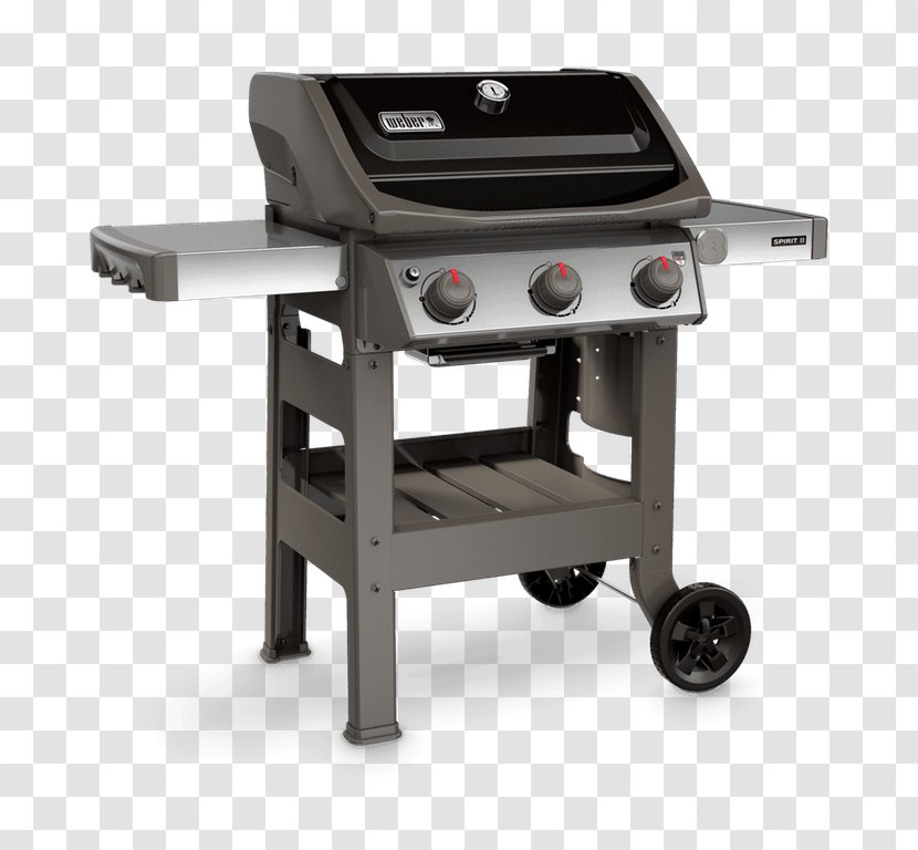 Barbecue Weber Spirit II E-210 Weber-Stephen Products E-310 GBS Black - Grilling - Large Gas Grill Transparent PNG