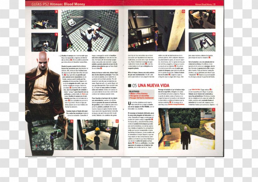 Magazine Brand Advertising - Media - Hitman: Blood Money Transparent PNG