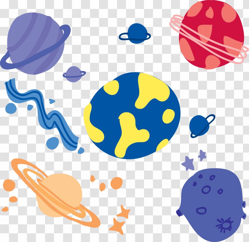 Earth Clip Art - Planet Painted Material Transparent PNG