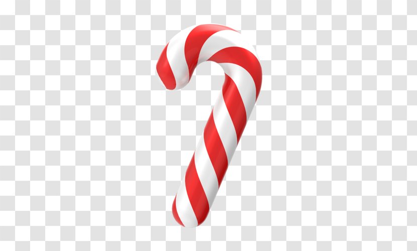 Candy Cane Christmas Illustration - Red Transparent PNG