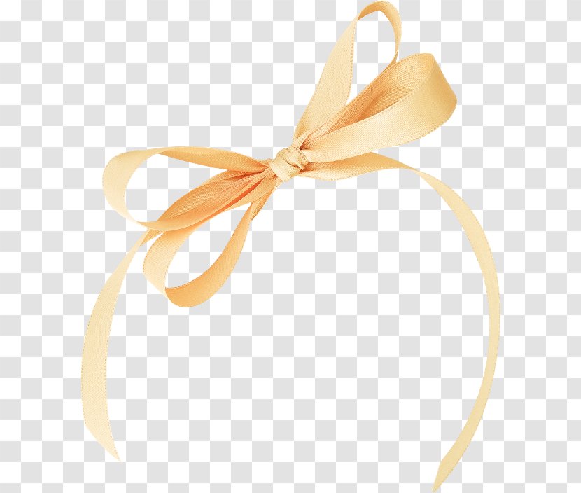 Ribbon Beige Transparent PNG