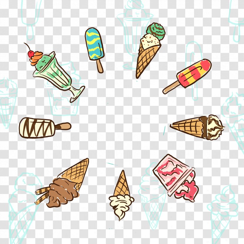Chocolate Ice Cream Pop Cake - Footwear - Floating Transparent PNG