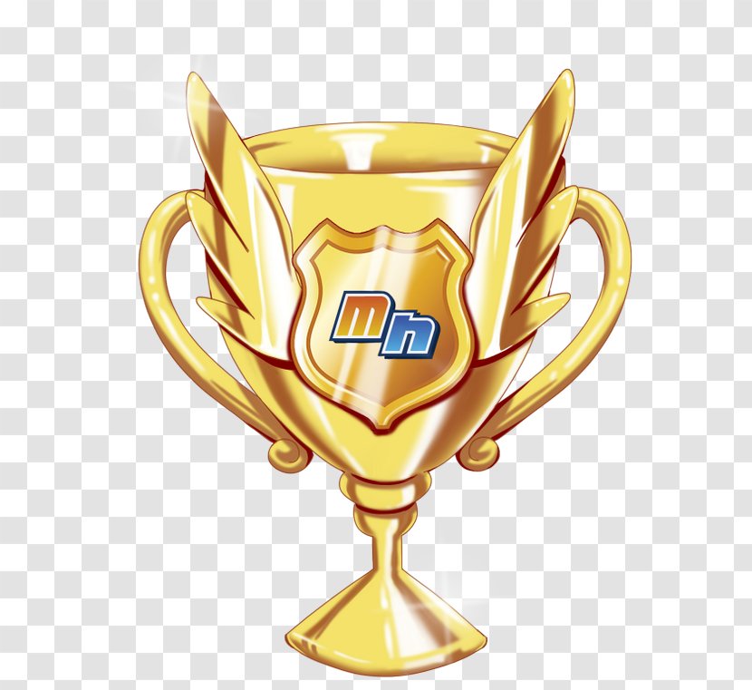Trophy Cup - Yellow Transparent PNG