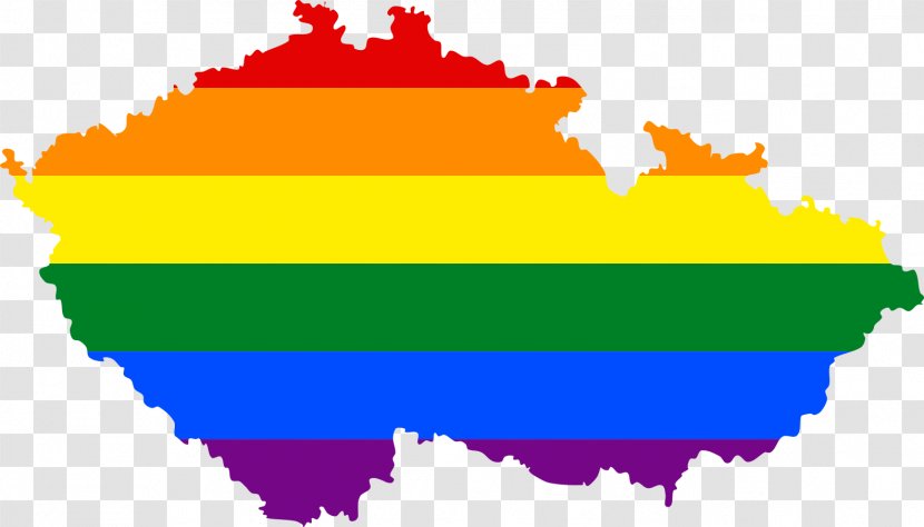 LGBT Rights In The Czech Republic Lands Bohemia By Country Or Territory - Red - Lgbt Transparent PNG