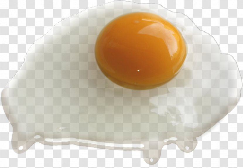 Yolk Fried Egg Chicken - Poaching - Raw Eggs Image Transparent PNG
