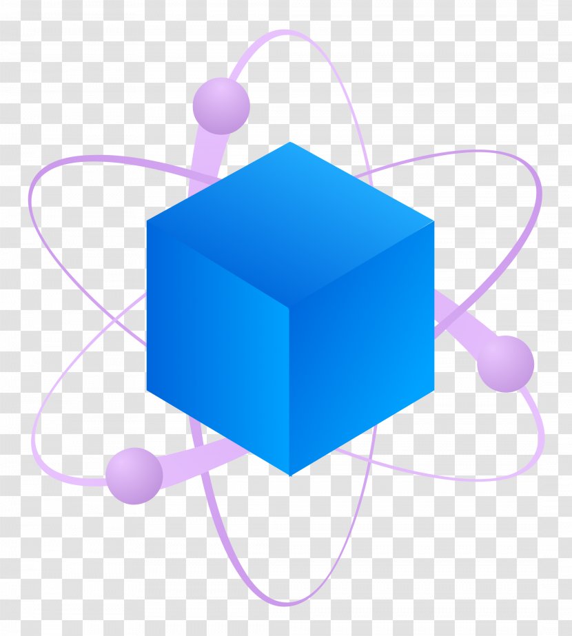Science Three-dimensional Space Cube - Scientist Transparent PNG