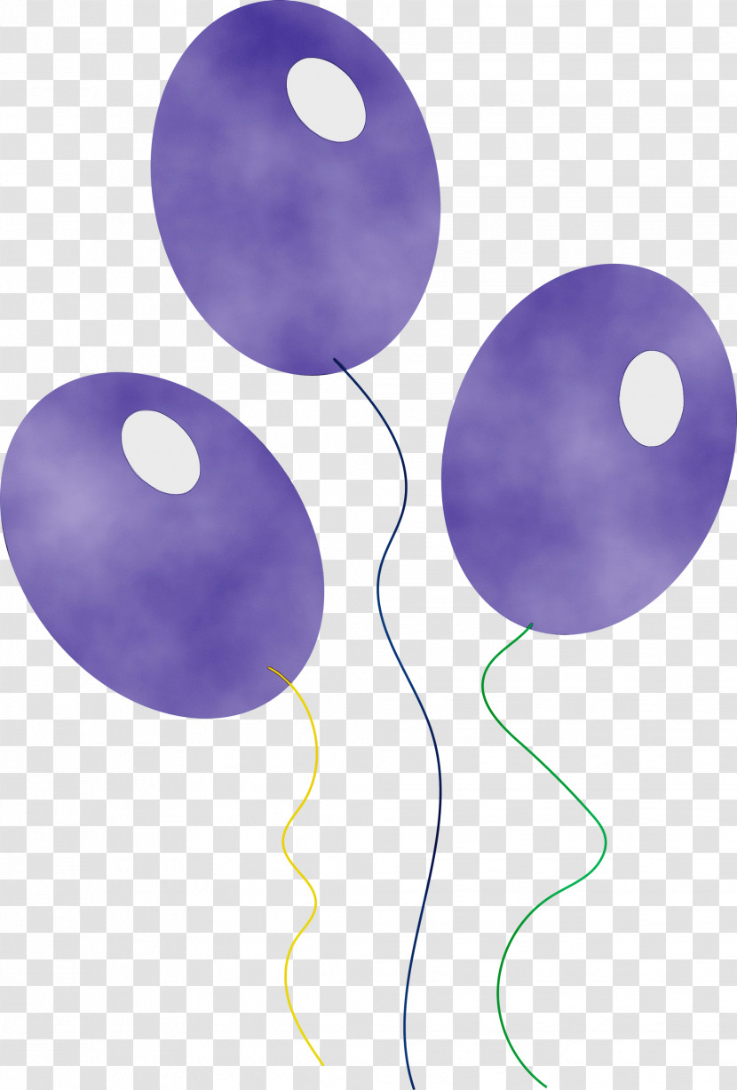 Balloon Purple Meter Transparent PNG