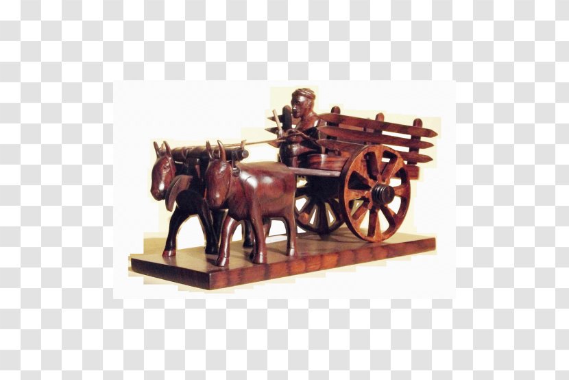 Ox Bullock Cart Handicraft Cattle - Chariot Transparent PNG