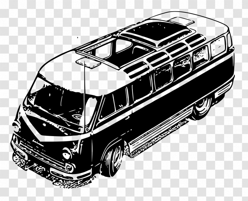 Car Minivan Bus - Trafic Transparent PNG
