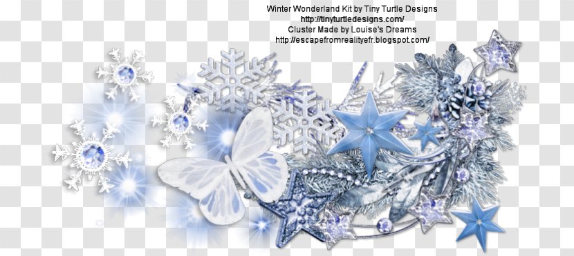 Winter Cluster PSP Butterfly - Pollinator - Wonderland Transparent PNG