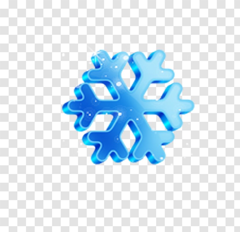 Snowflake Apple Icon Image Format Download - Symbol - Blue Transparent PNG