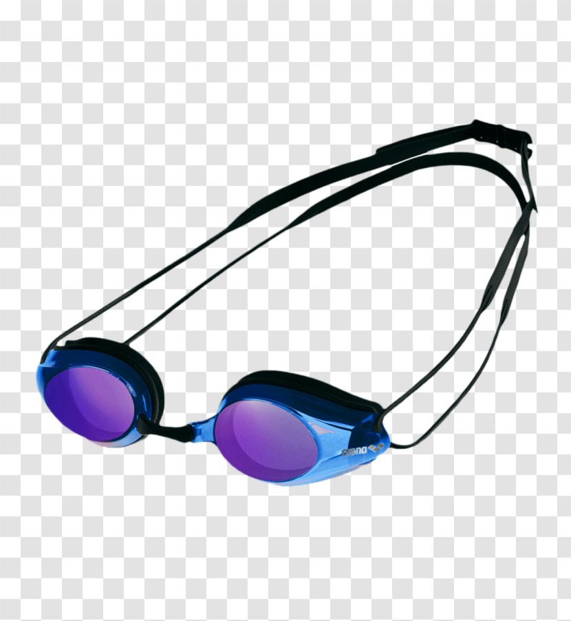 Arena Mirror Swimming Goggles Color - Eyewear Transparent PNG