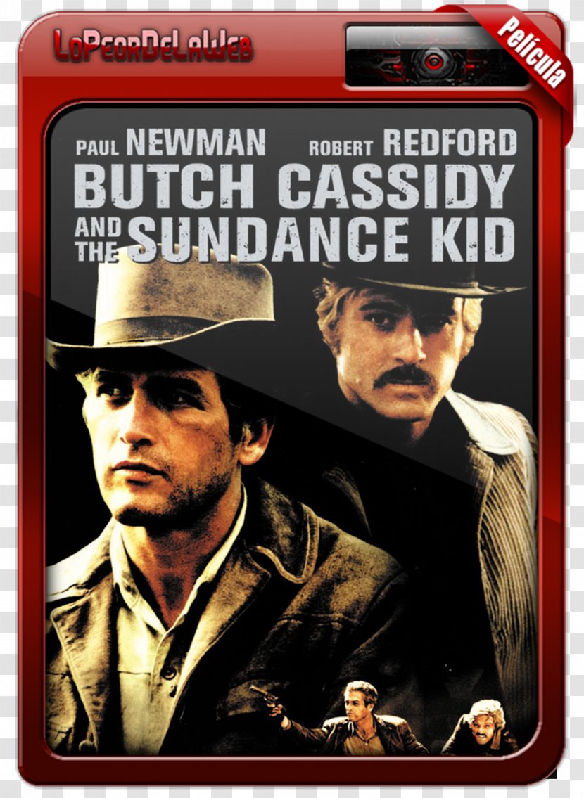Robert Redford Butch Cassidy And The Sundance Kid Paul Newman Sting Film Festival - Poster - Dvd Transparent PNG