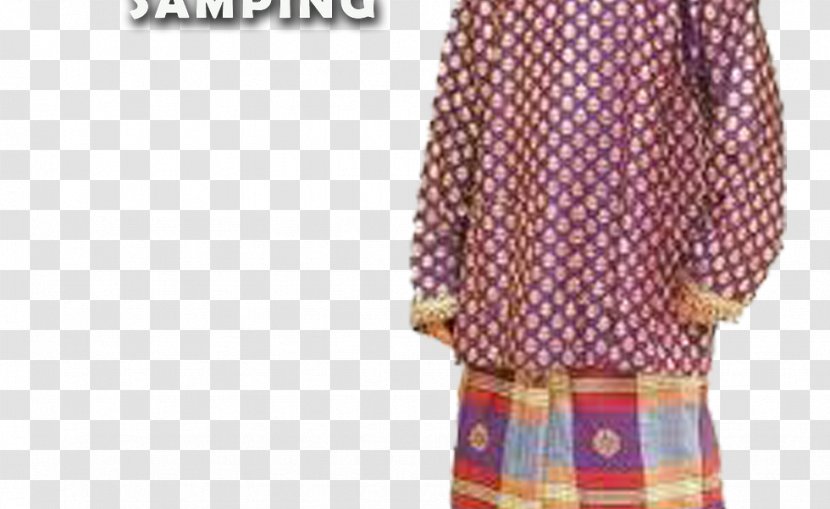 Johor Baju Melayu Kurung Malays Tradisional - Purple - Foreign Festivals Transparent PNG