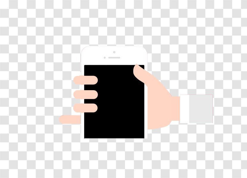 Mobile Phone Telephone Blogging - Hand Transparent PNG