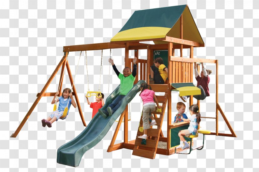 Swing Outdoor Playset Playground Slide Jungle Gym - Climbing Transparent PNG
