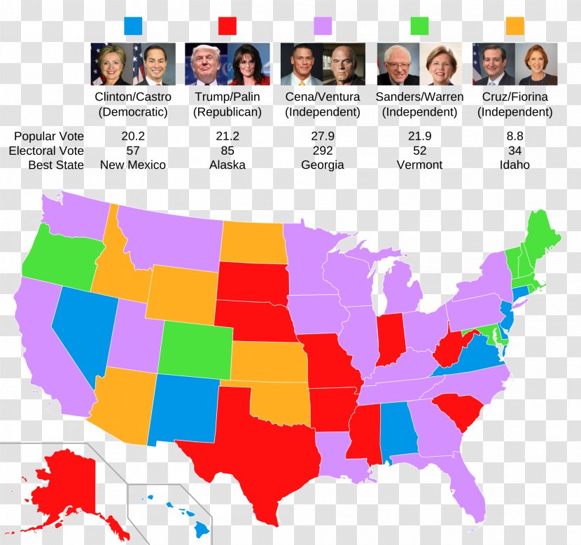 US Presidential Election 2016 United States Election, 2020 Electoral College - Donald Trump Transparent PNG