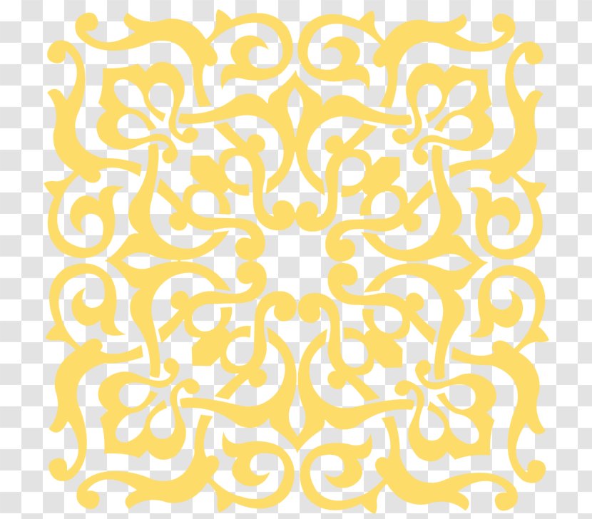 Islamic Geometric Patterns Silhouette Arabesque Motif - Star And Crescent - Islam Transparent PNG