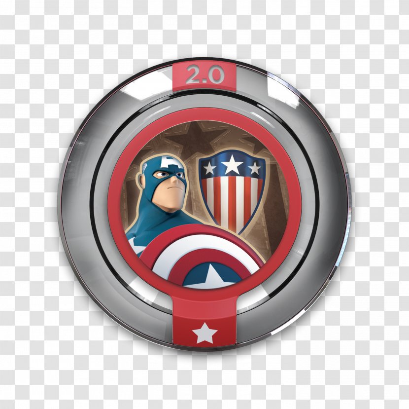 Disney Infinity: Marvel Super Heroes Captain America Hulk Thor Black Widow - Shield Transparent PNG