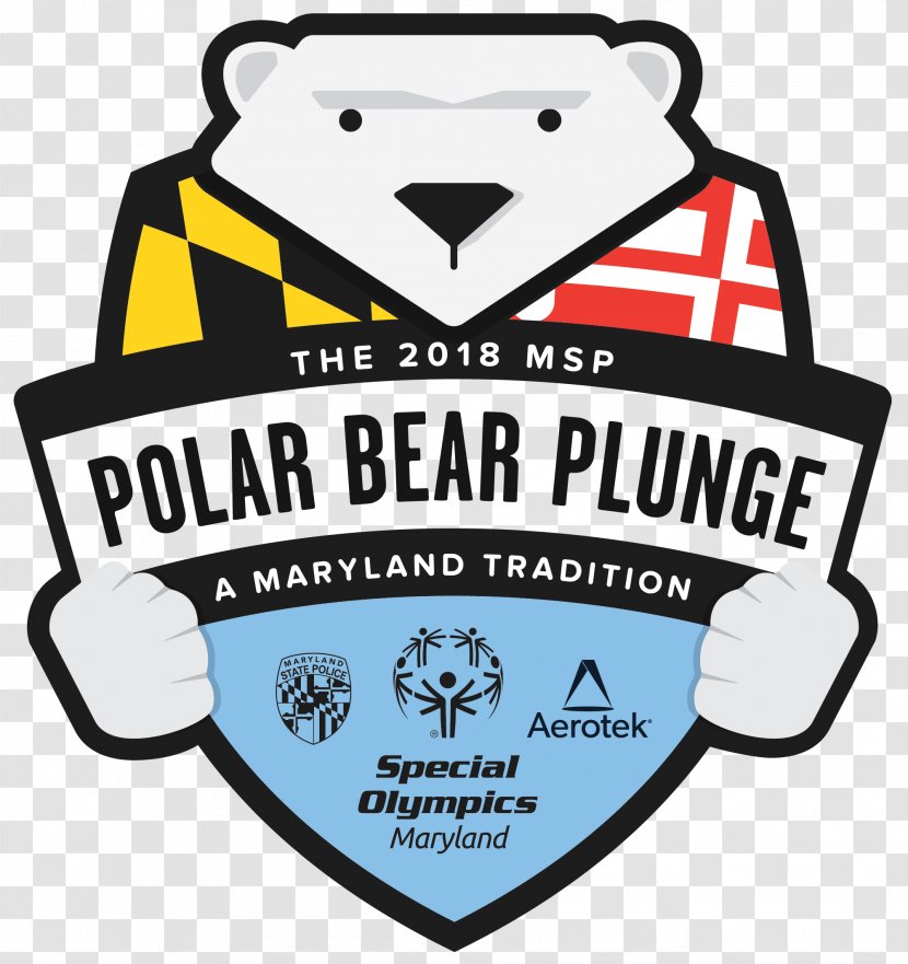 Special Olympics Maryland Sandy Point State Park Brave In The Attempt Polar Bear Plunge - Police Transparent PNG