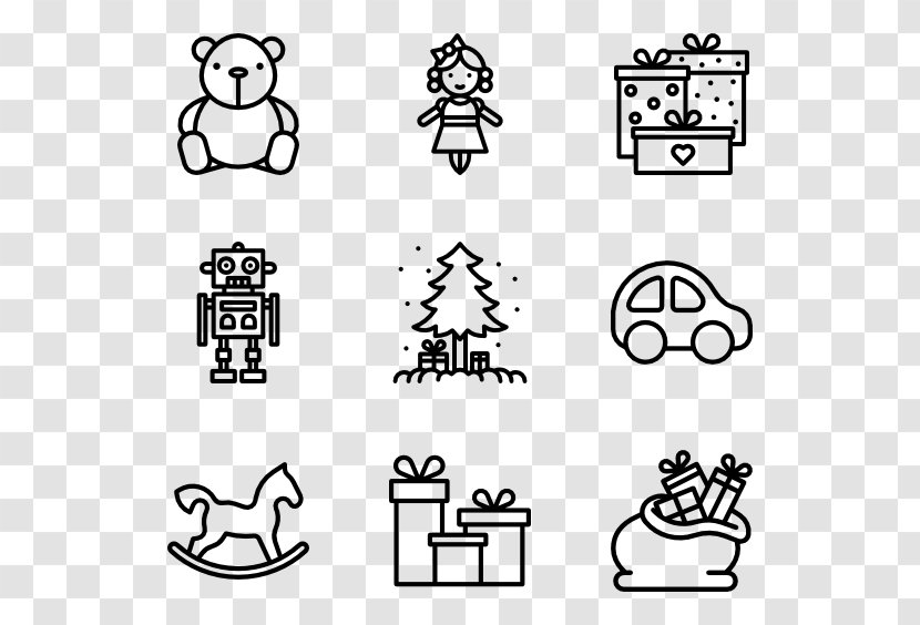 Icon Design Drawing Clip Art - Technology - Christmas Toys Transparent PNG