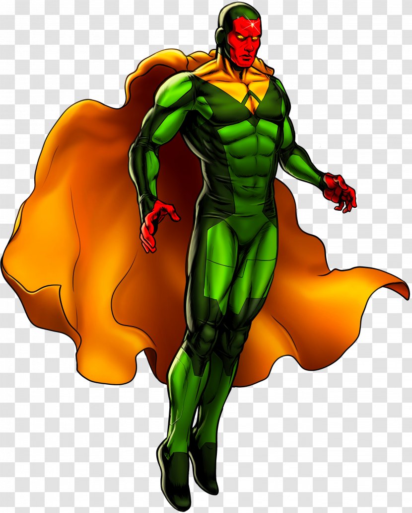 Vision Green Goblin Marvel: Avengers Alliance Marvel Comics Legends - Mythical Creature Transparent PNG