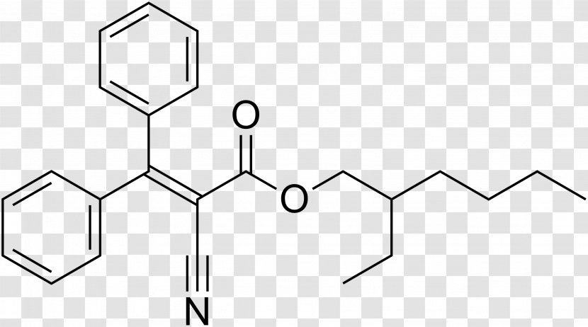 Octocrylene Chemical Substance Phenyl Group UV-Filter Triazine - Flower - Cartoon Transparent PNG
