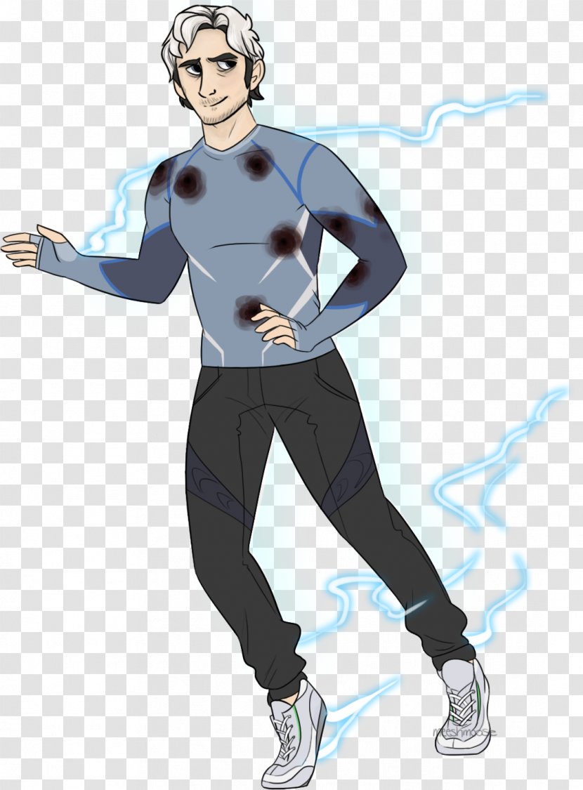 Quicksilver Carol Danvers Wanda Maximoff Fan Art - Male - Quick Silver Transparent PNG