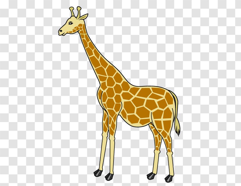 Giraffe Cartoon Clip Art - Mages Transparent PNG